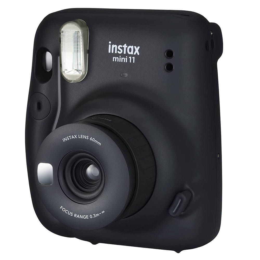 Фотоаппарат моментальной печати Fujifilm Instax Mini 11, печать снимка 62x46 мм, charcoal gray