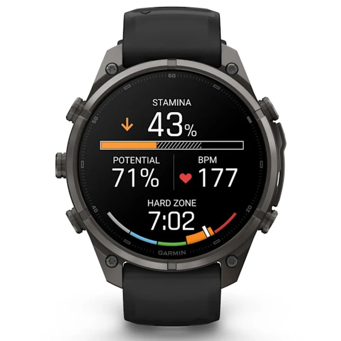 Умные часы Garmin fenix 9 Pro - 47mm Carbon Gray DLC Titanium with Black/Pebble Grey Silicone Band (010-04336-16)