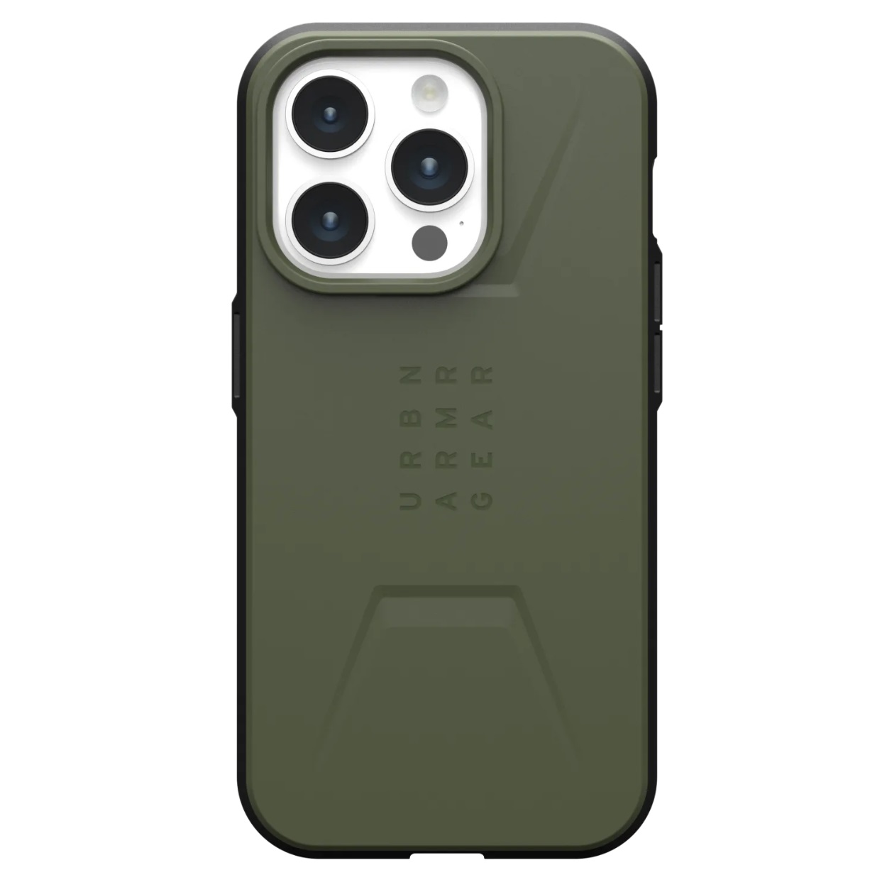 Противоударный защитный чехол UAG Civilian MagSafe для iPhone 15 Pro (6.1) Olive Drab