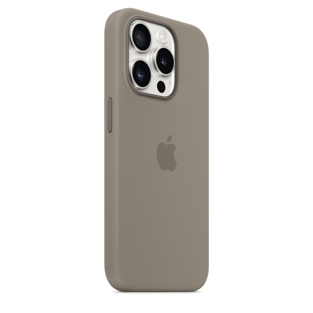 Силиконовый чехол Apple iPhone 15 Pro Silicone Case with MagSafe - Clay (MT1E3ZM/A) для iPhone 15 Pro