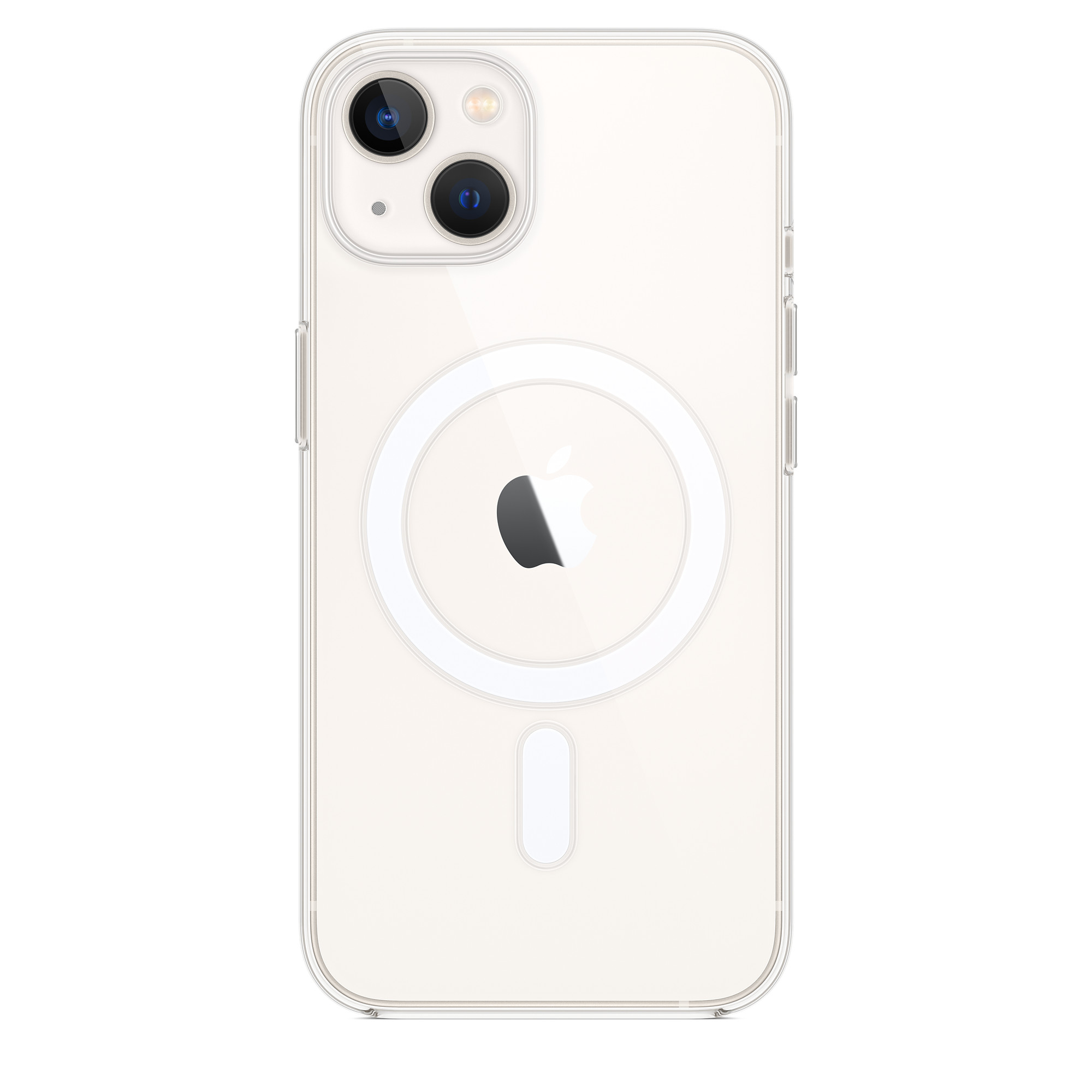 Пластиковый чехол Naturally Clear Case with MagSafe для iPhone 13/14