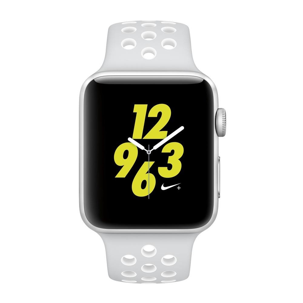 Часы Apple Watch Series 2 42mm (Silver Aluminum Case with Platinum White Nike Sport Band)
