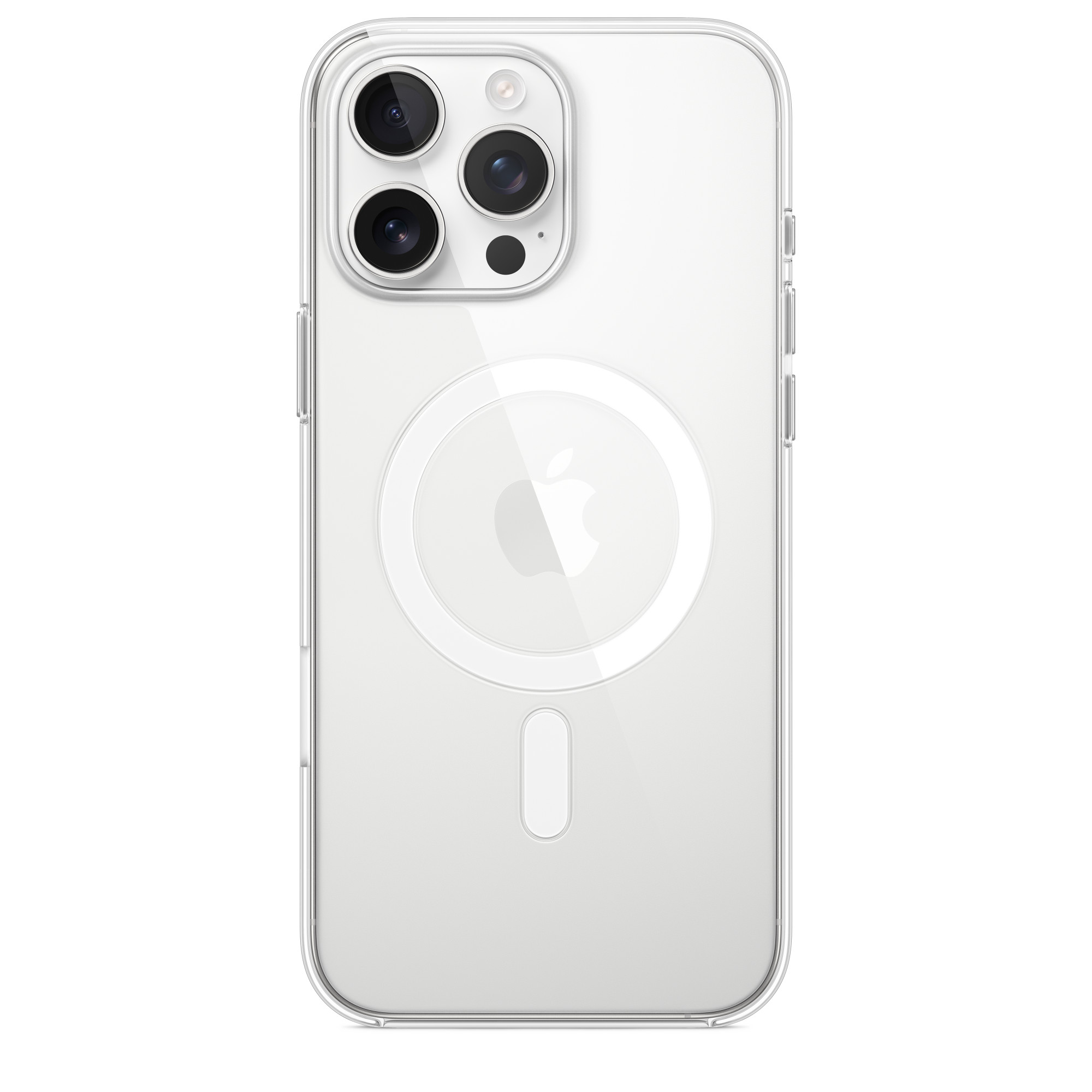 Пластиковый чехол Naturally Clear Case with MagSafe для iPhone 16 Pro Max