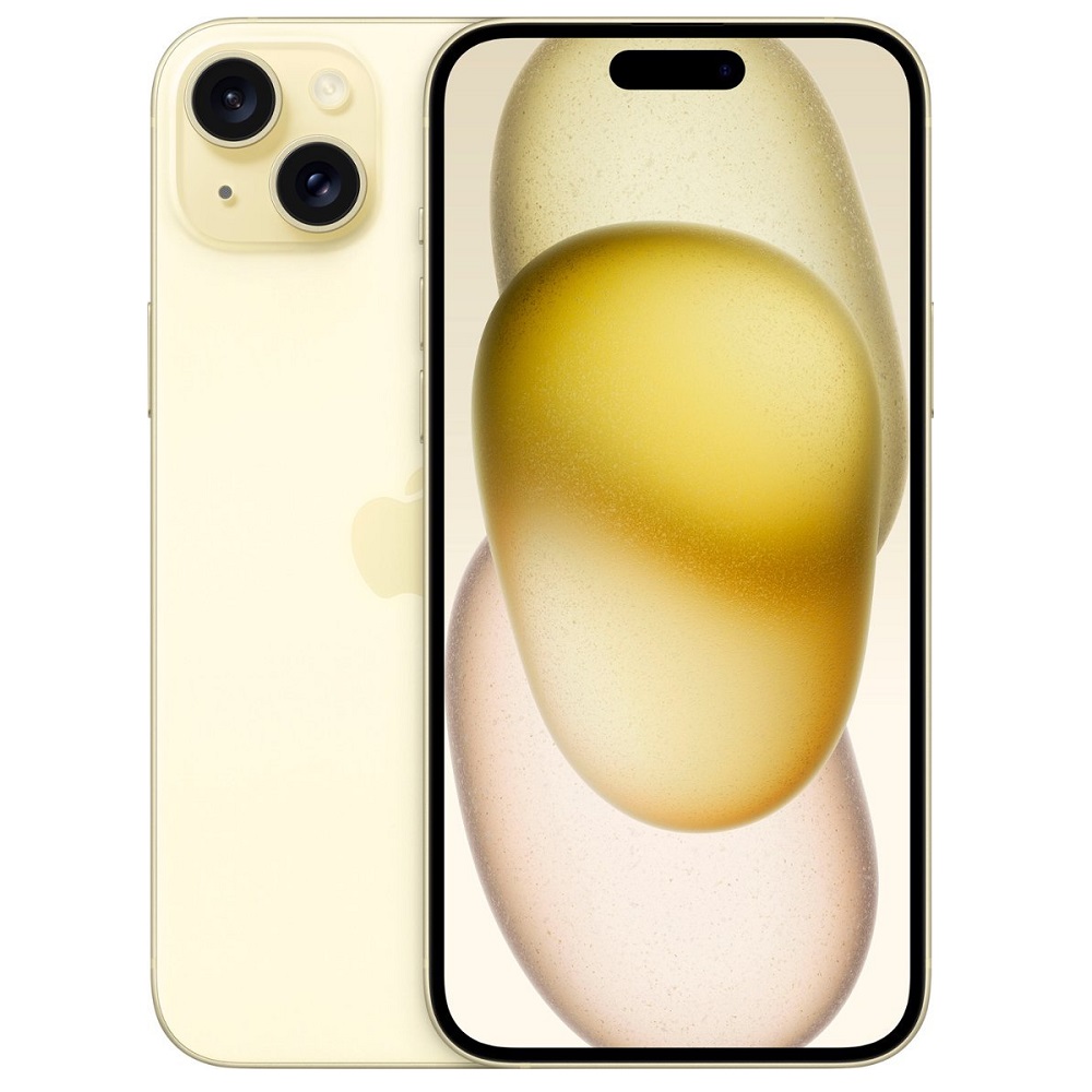 Смартфон Apple iPhone 15 Plus 512GB Yellow (nano SIM + eSIM)