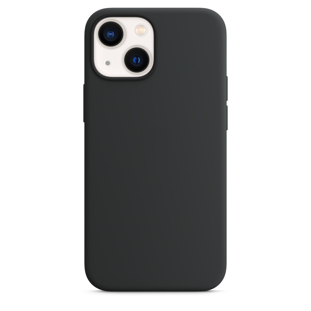 Силиконовый чехол Naturally Silicone Case with MagSafe Midnight для iPhone 13 mini