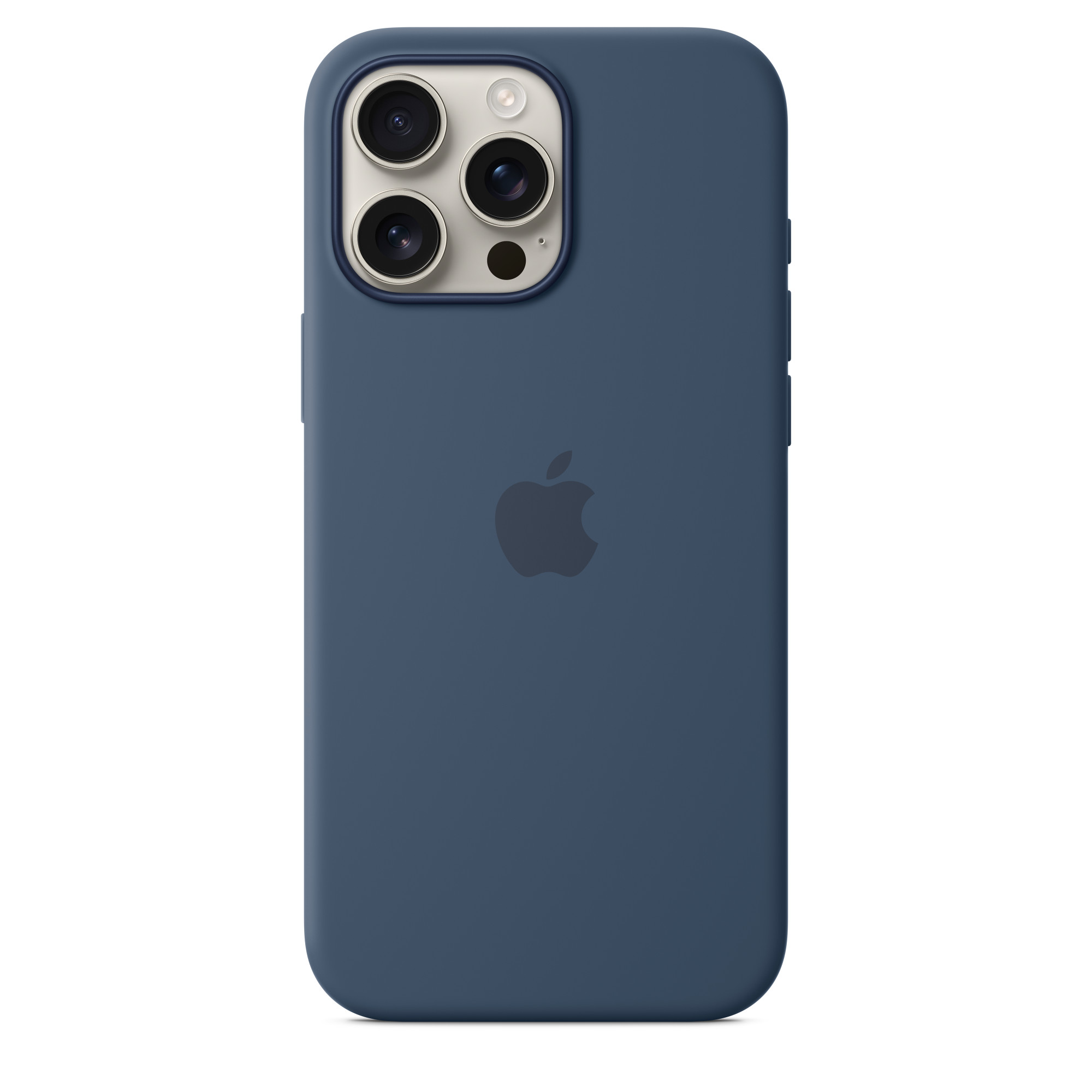 Силиконовый чехол Apple iPhone 16 Pro Max Silicone Case with MagSafe – Denim (MYYU3ZM/A)