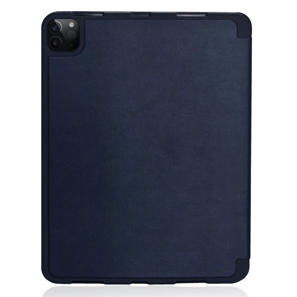 Чехол-книжка Gurdini Leather Series (pen slot) для iPad Pro 12.9 (2020-2022) Midnight Blue