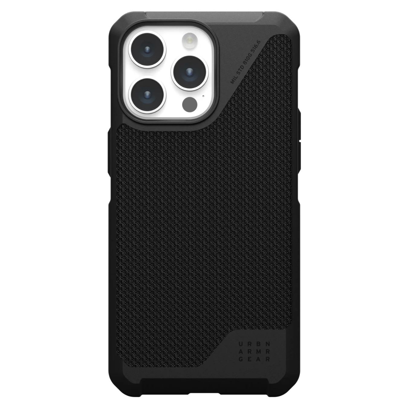 Противоударный защитный чехол UAG Metropolis LT MagSafe для iPhone 15 Pro Max (6.7) Kevlar Black