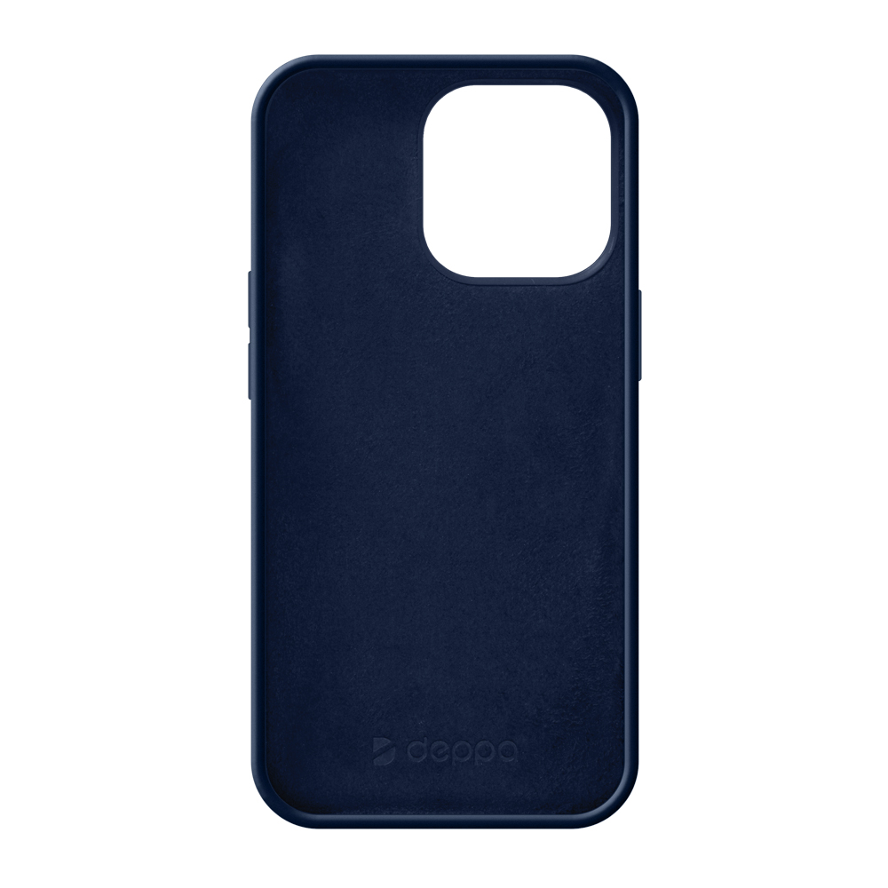 Чехол Deppa Case Liquid Silicone Pro Blue Graphite (88101) для Apple iPhone 13 Pro