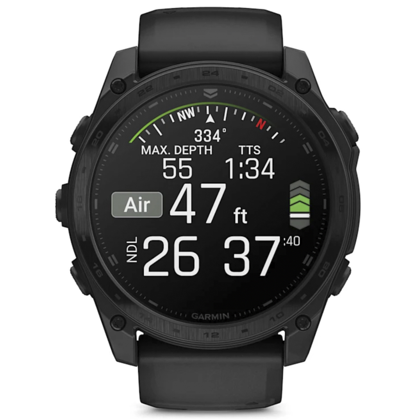 Умные часы Garmin tactix 8 – 51 mm AMOLED Includes Applied Ballistics Ultralight Solver (010-03406-11)