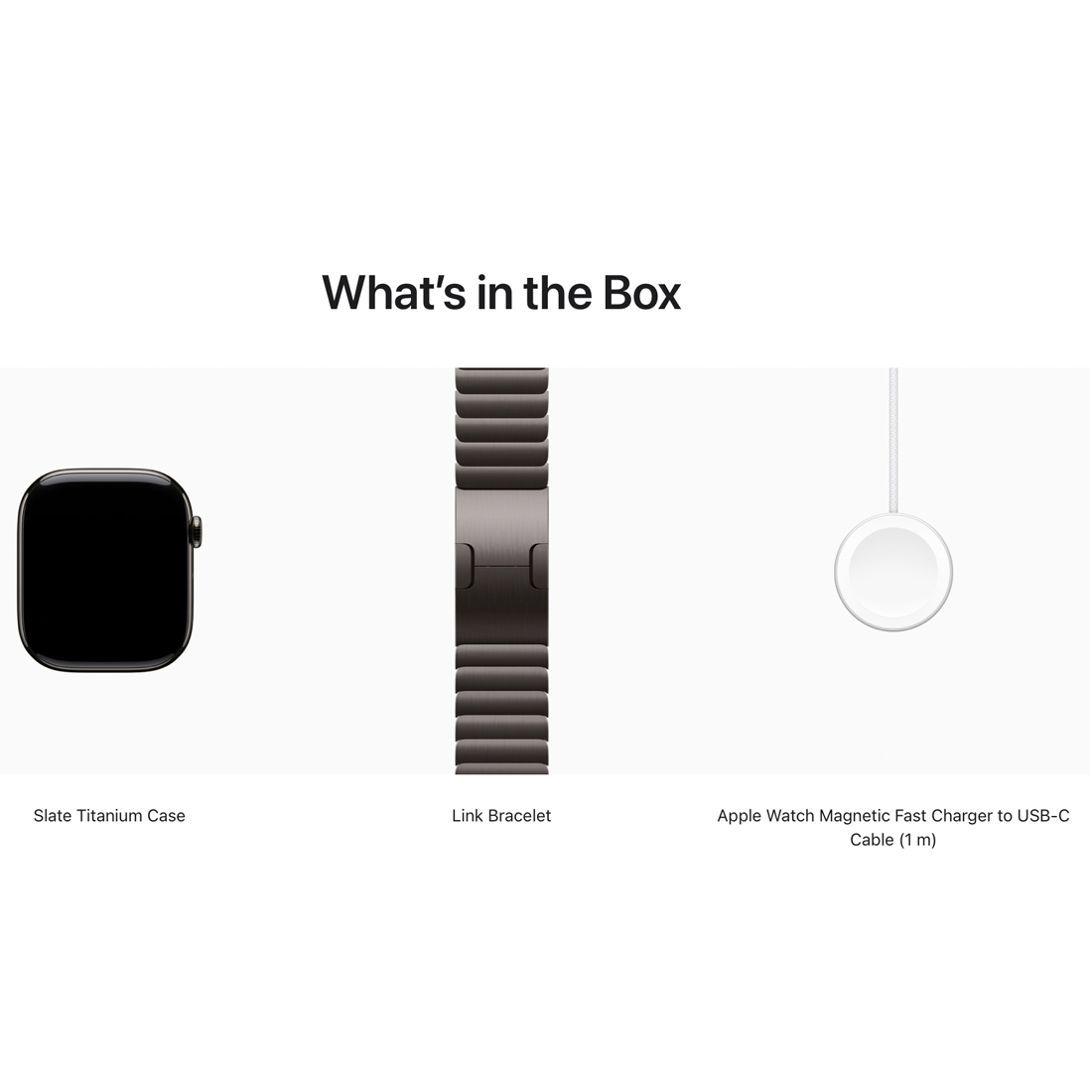 Умные часы Apple Watch Series 11 GPS + Cellular, 46mm Slate Titanium Case with Slate Link Bracelet