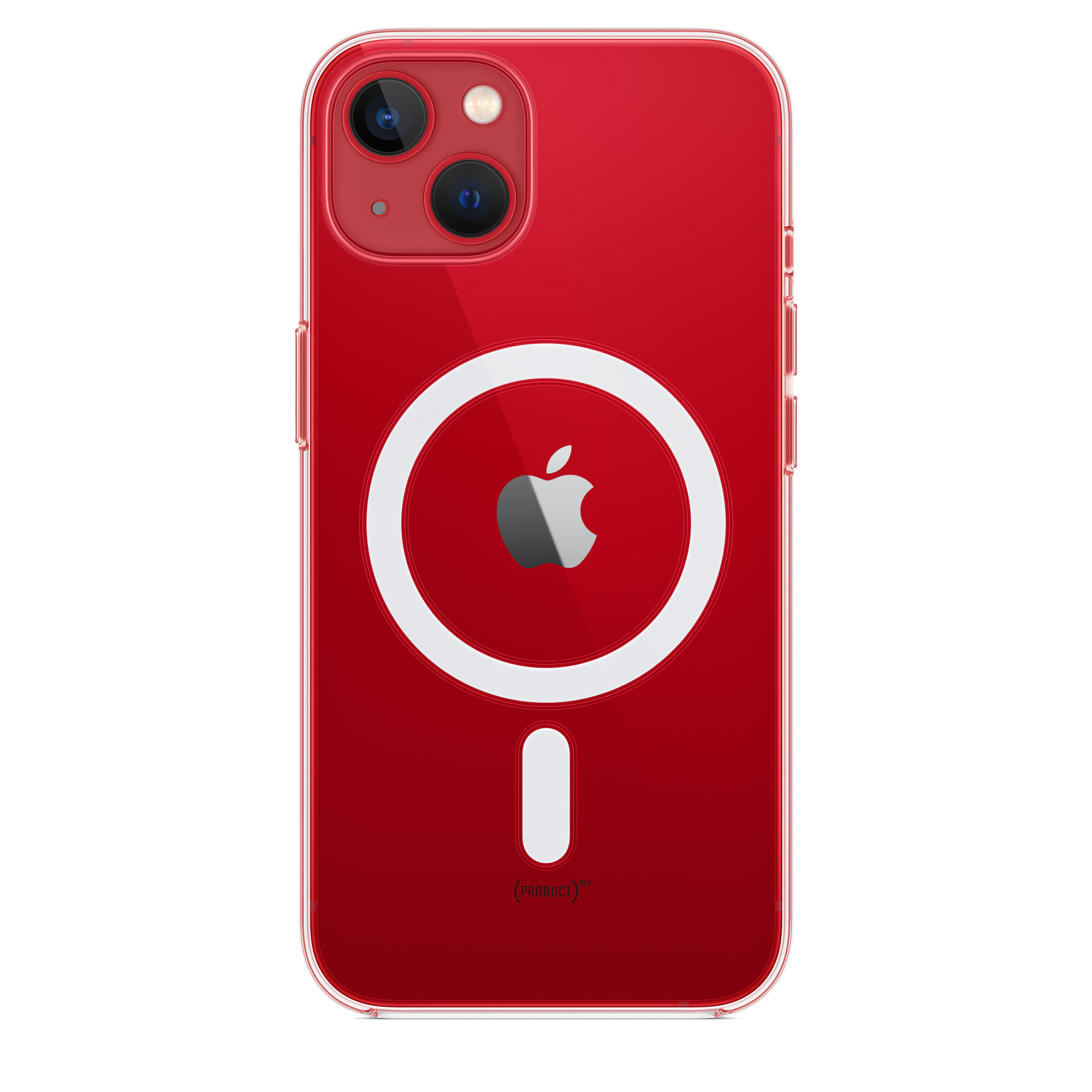 Пластиковый чехол Naturally Clear Case with MagSafe для iPhone 13/14