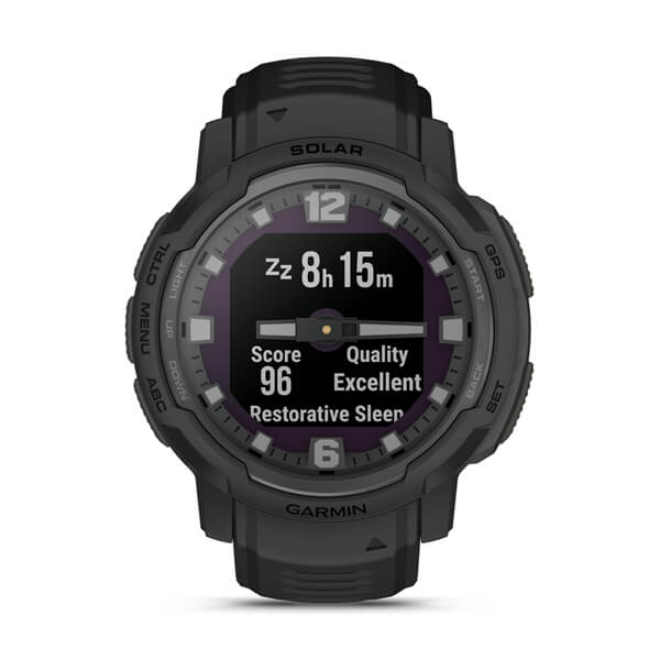 Умные часы Garmin Instinct Crossover Solar - Tactical Edition Black (010-02730-00)