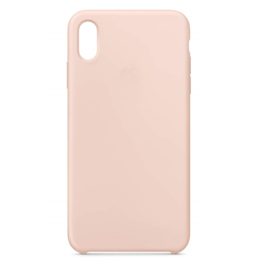 Силиконовый чехол Naturally Silicone Case Pink Sand для iPhone XS