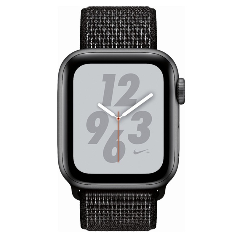 Часы Apple Watch Series 4 GPS 40mm (Space Gray Aluminum Case with Black Nike Sport Loop) (MU7G2RU/A)