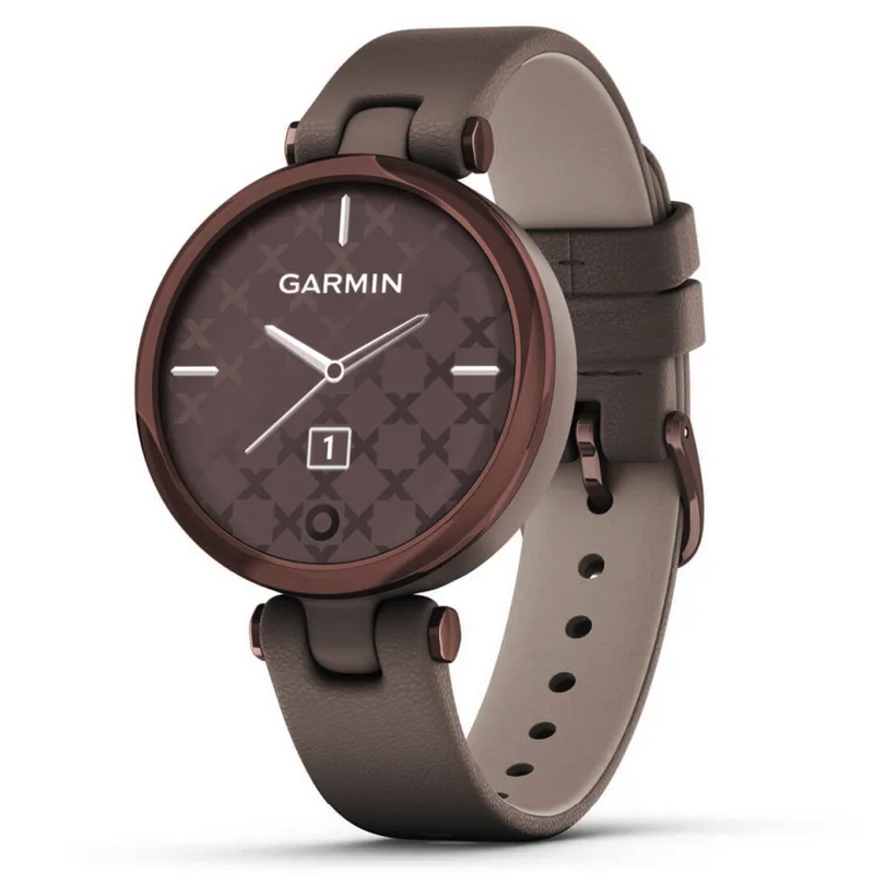 Умные часы Garmin Lily - Classic Edition Dark Bronze Bezel with Paloma Case and Italian Leather Band (010-02384-B0)