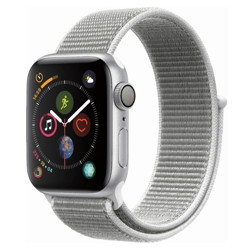 Часы Apple Watch Series 4 GPS 40mm (Silver Aluminum Case with Seashell Sport Loop) (MU652RU/A)