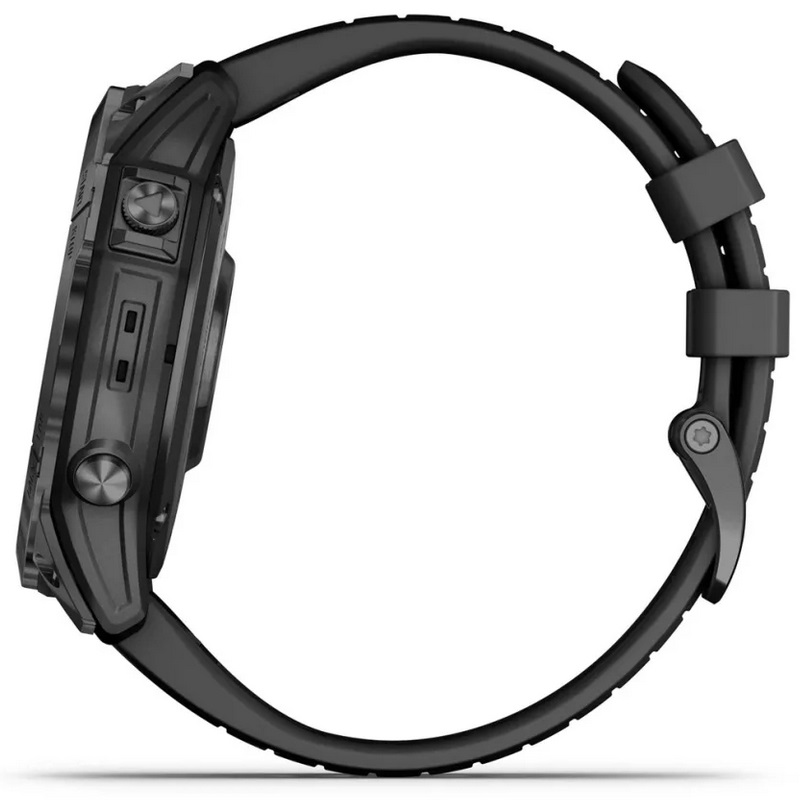 Умные часы Garmin epix Pro (Gen 2) – Standard Edition - 51 mm Slate Grey with Black Band (010-02804-21)