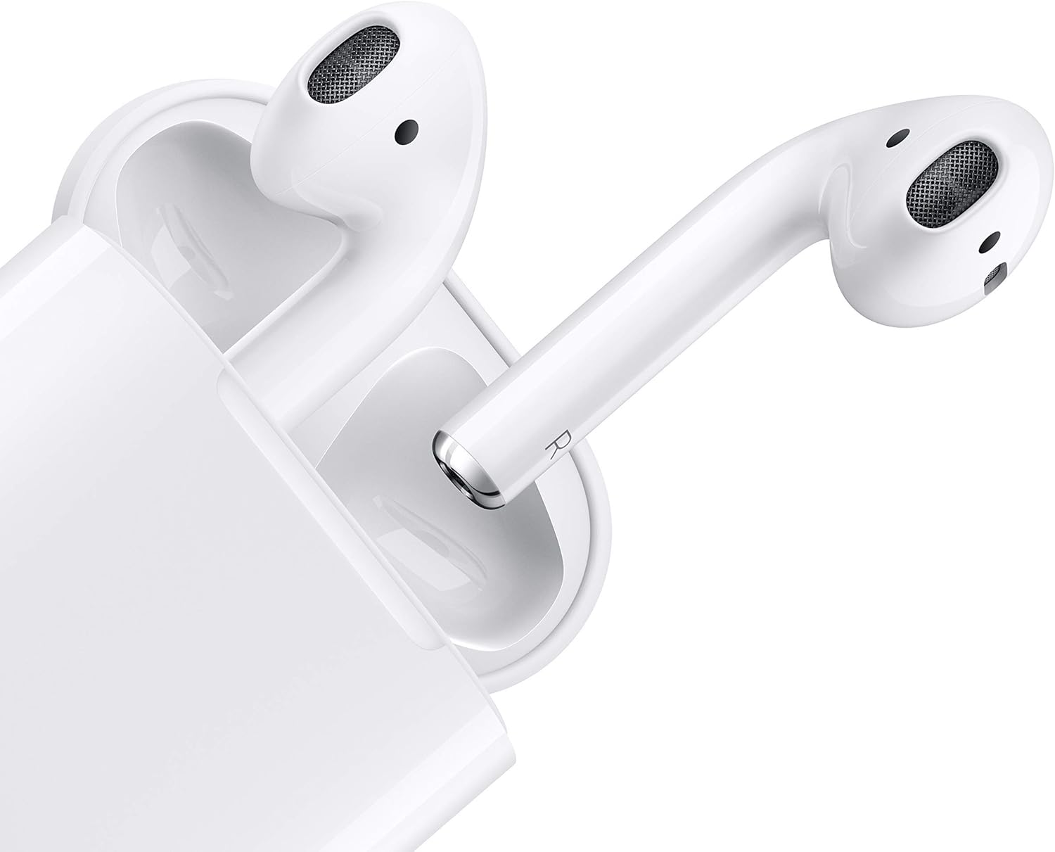 Беспроводные наушники Apple AirPods 2 (без беспроводной зарядки чехла) (MV7N2)