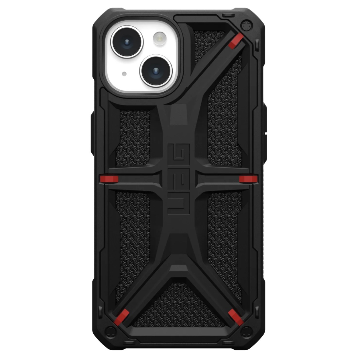 Противоударный защитный чехол UAG Monarch Kevlar для iPhone 15 (6.1) Kevlar Black