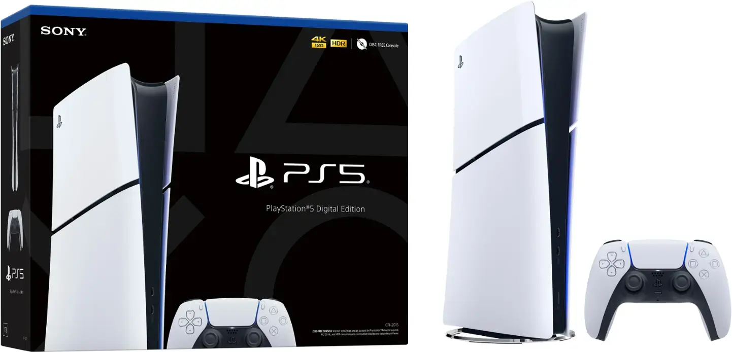 Игровая приставка Sony PlayStation 5 Slim Digital Edition 1TB (без привода Blu-Ray)