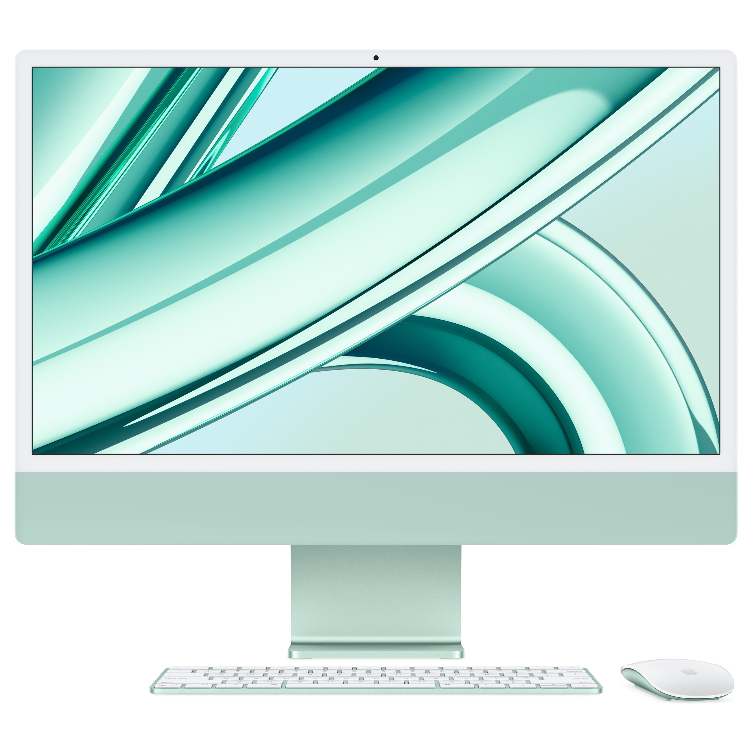 Моноблок Apple iMac 24 4.5K 2023 Green (MQRA3RU/A) M3/8GB/256GB SSD/Apple graphics 8-core/Wi-Fi/BT/MacOS