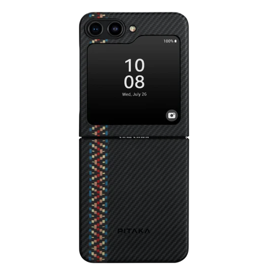Чехол Pitaka Fusion Weaving MagEZ Case 3 для Samsung Flip5, Rhapsody