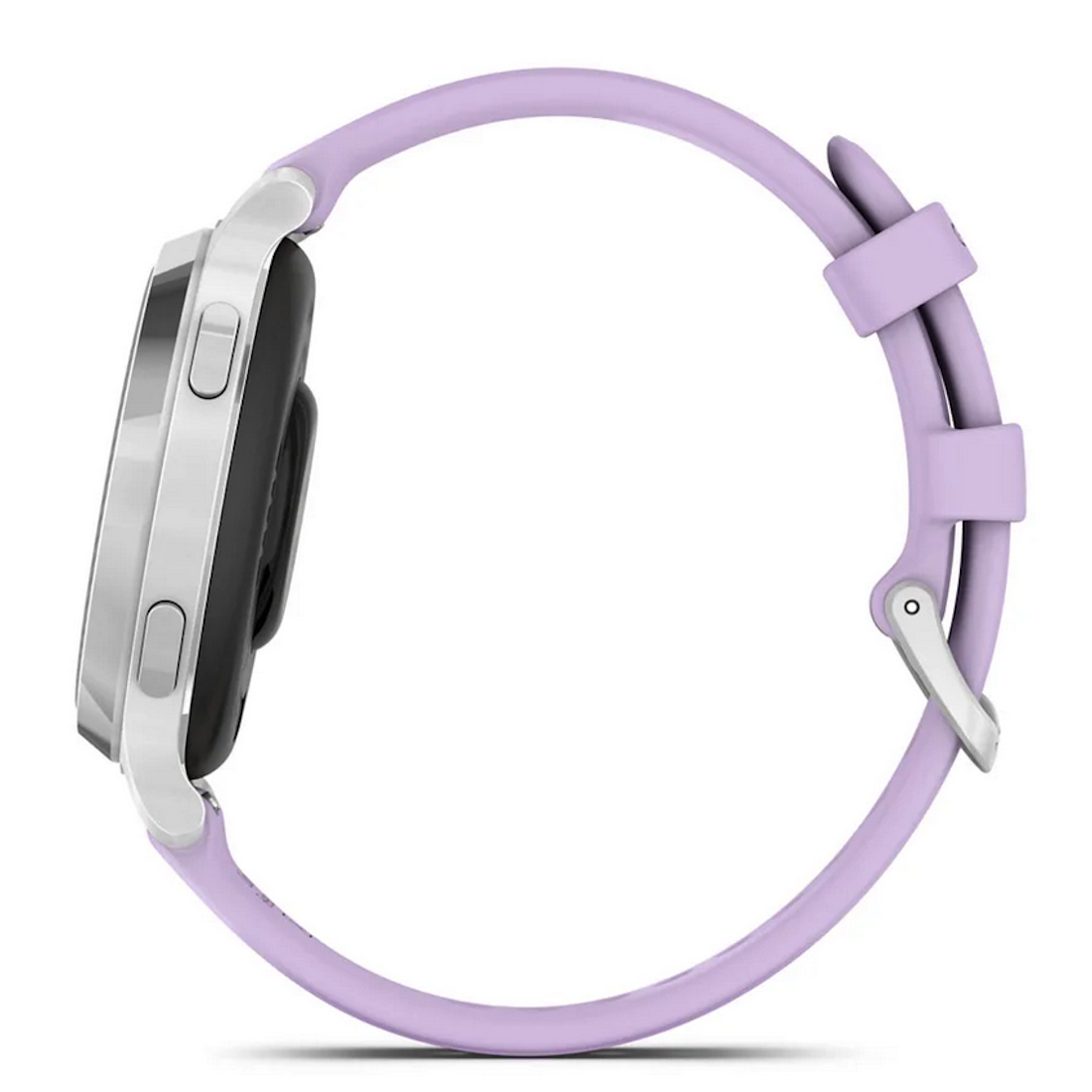 Умные часы Garmin Lily 2 Active Silver with Purple Jasmine Silicone Band (010-02891-01)