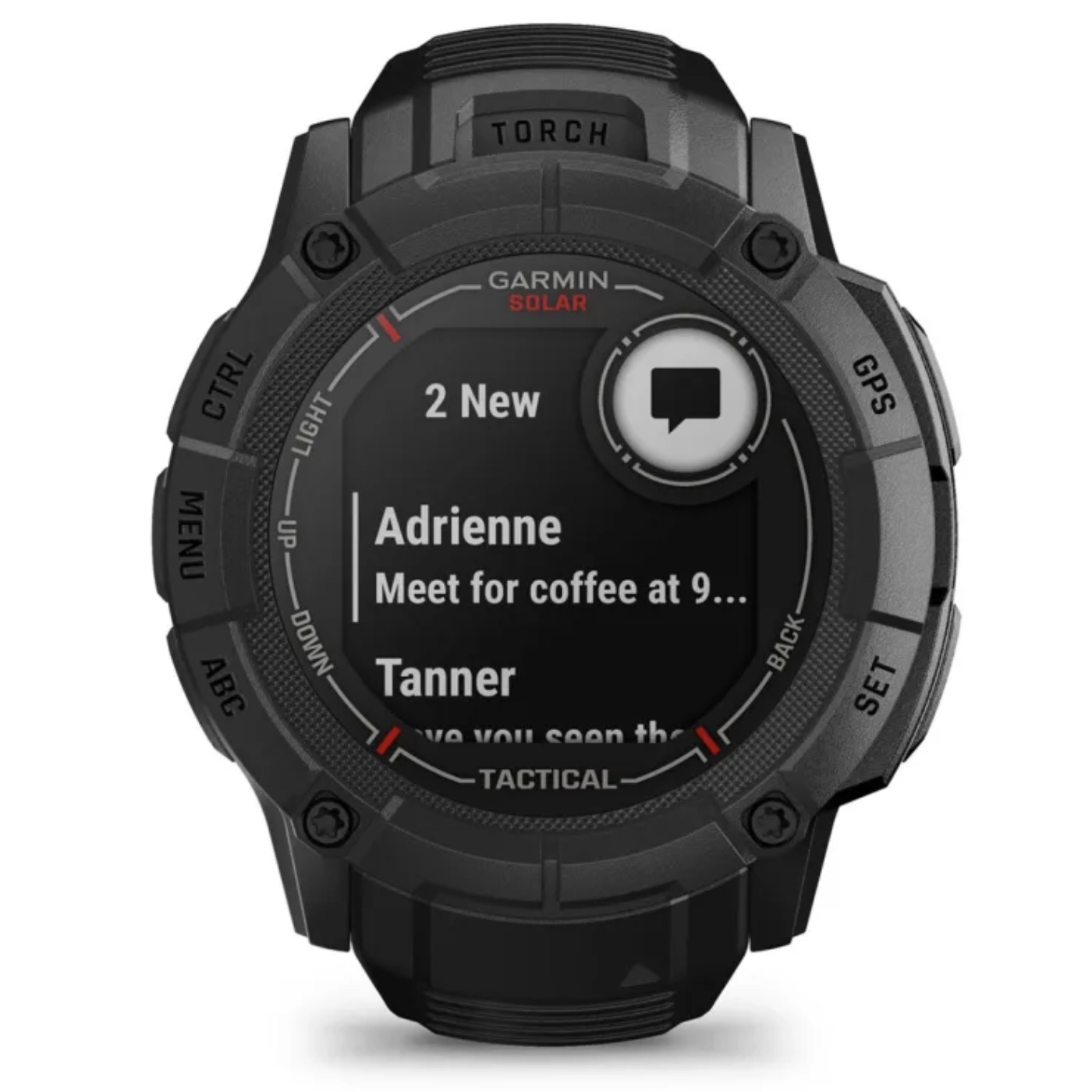 Умные часы Garmin Instinct 2X Solar - Tactical Edition, Black (010-02805-03)