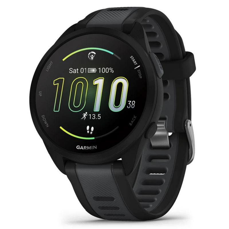Умные часы Garmin Forerunner 165 Black/Slate grey (010-02863-20)