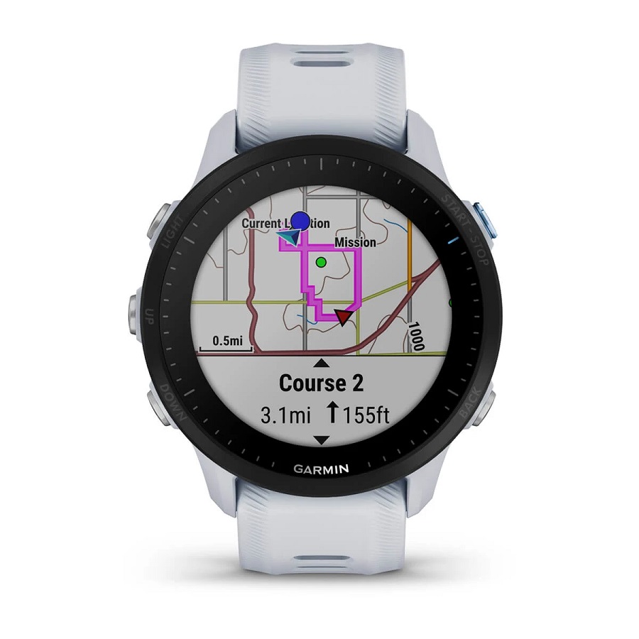 Умные часы Garmin Forerunner 955 Whitestone (010-02638-31)