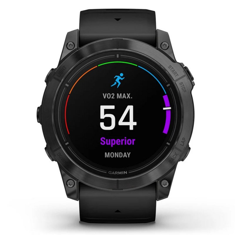 Умные часы Garmin epix Pro (Gen 2) – Standard Edition - 51 mm Slate Grey with Black Band (010-02804-21)