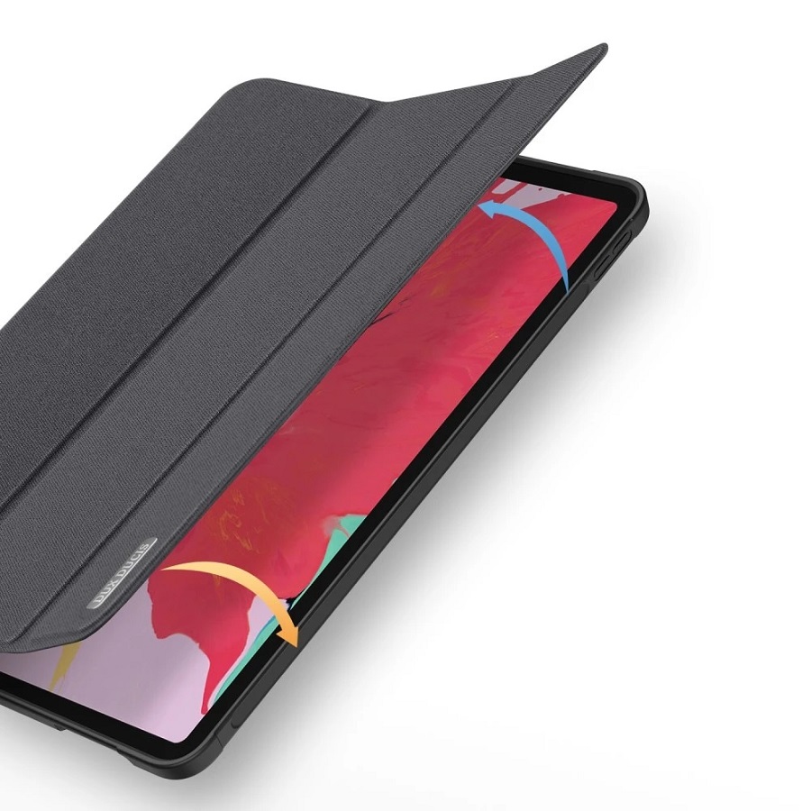 Чехол-книжка Dux Ducis для iPad Pro 12.9 (2020-2022) Domo Series Black
