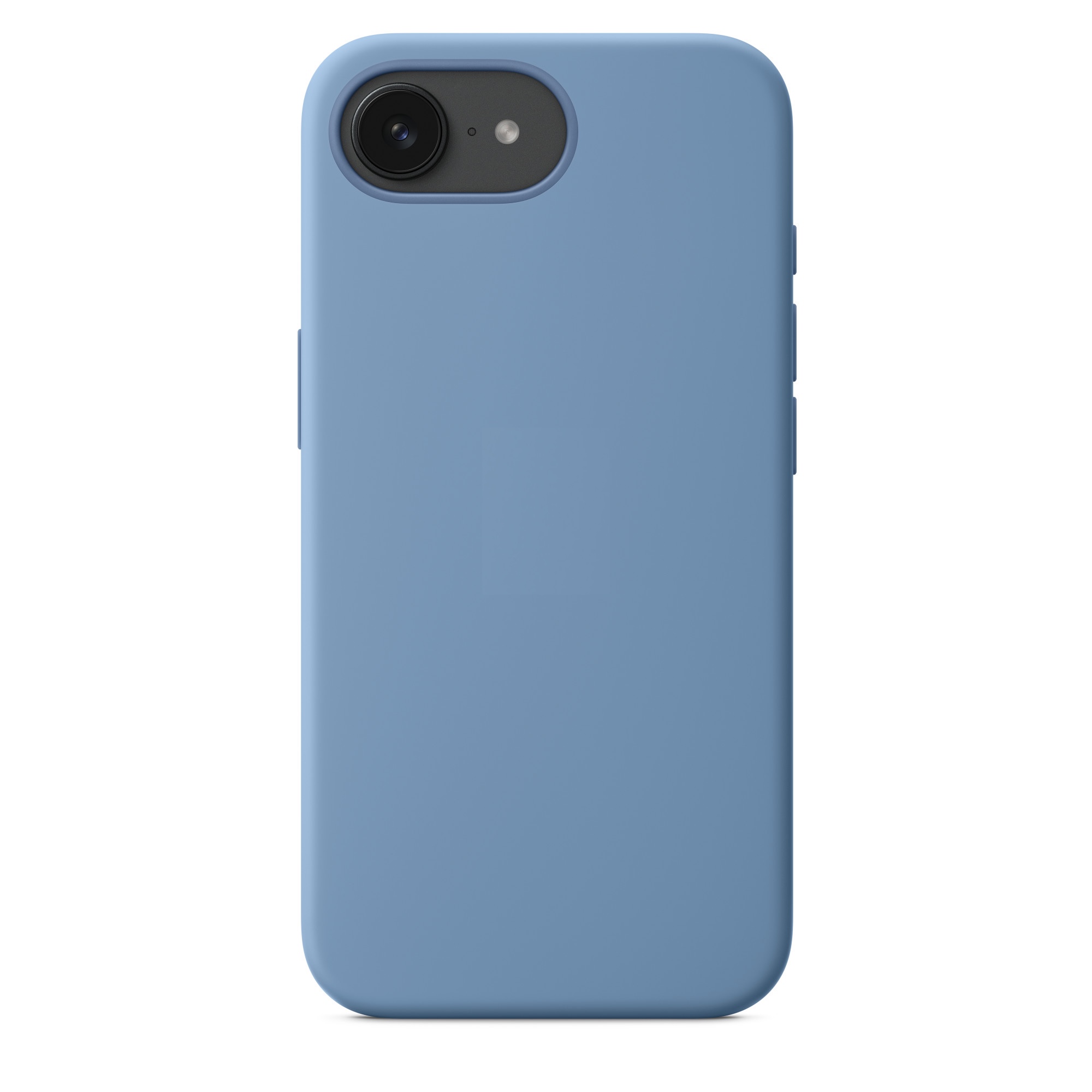 Силиконовый чехол Naturally Silicone Case with MagSafe Winter Blue для iPhone 16e