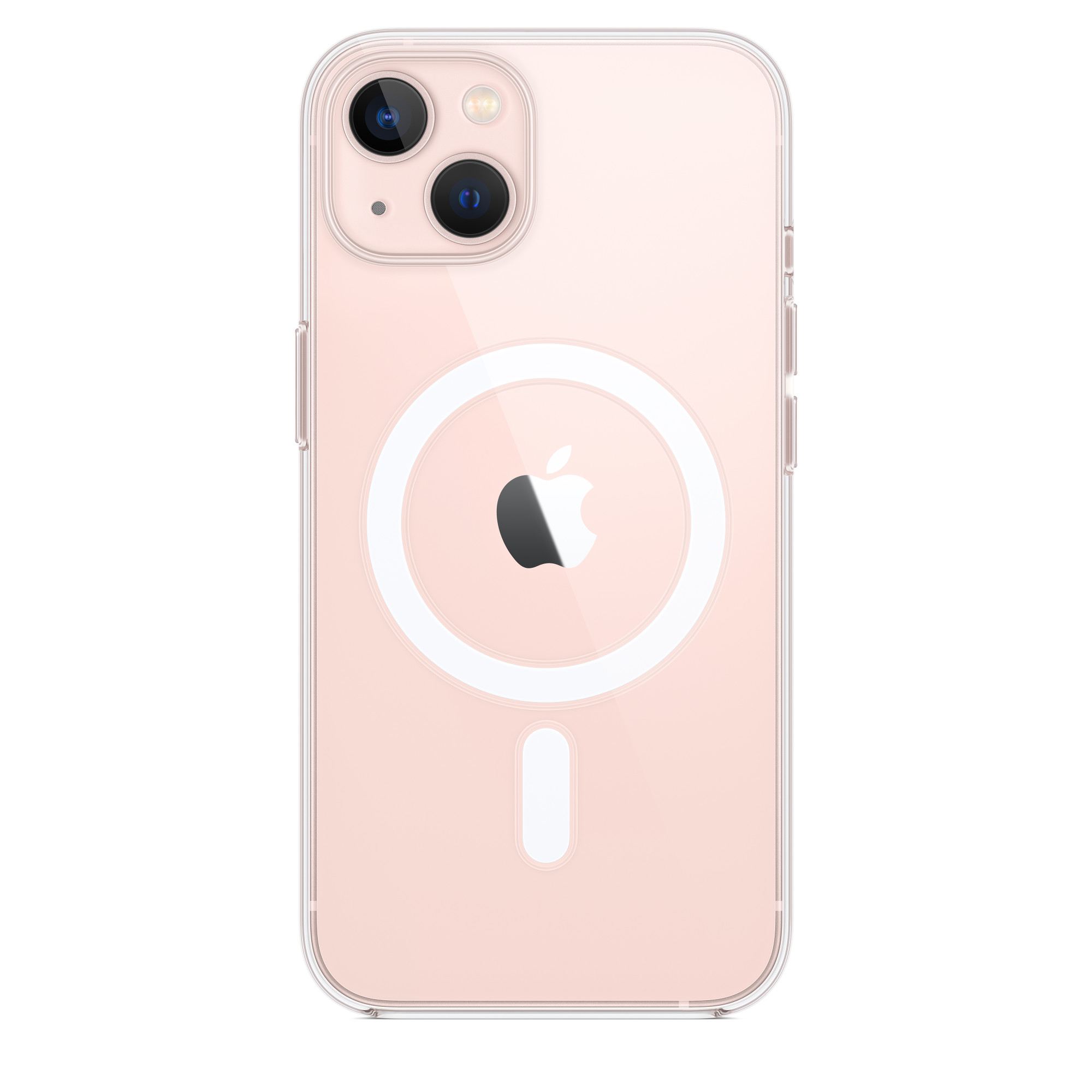 Пластиковый чехол Naturally Clear Case with MagSafe для iPhone 13/14