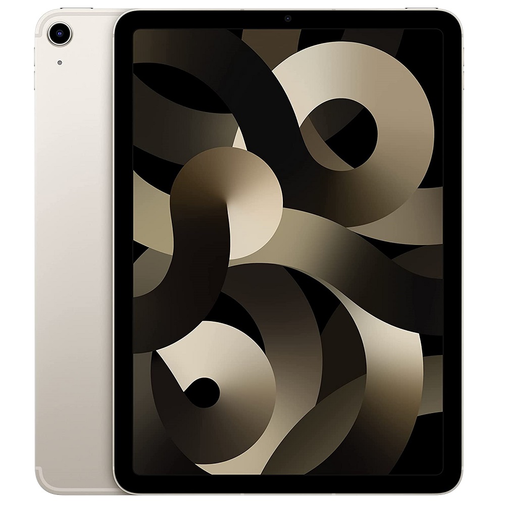 Планшет Apple iPad Air (2022), 256 ГБ, Wi-Fi + Cellular, starlight