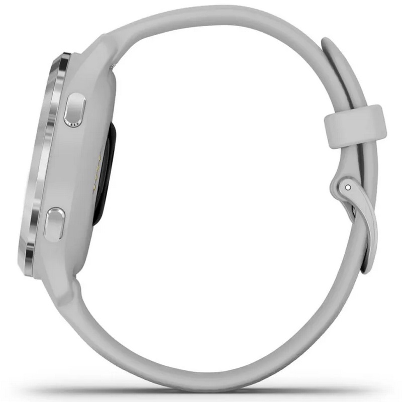 Умные часы Garmin Venu 2S Silver Stainless Steel Bezel with Mist Gray Case and Silicone Band (010-02429-12)