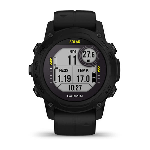 Умные часы Garmin Descent G1 Solar Black (010-02604-12)