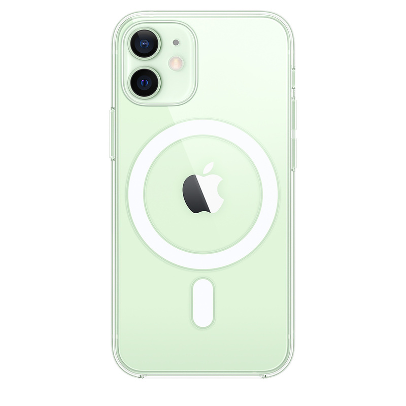 Пластиковый чехол Naturally Clear Case with MagSafe для iPhone 12 mini
