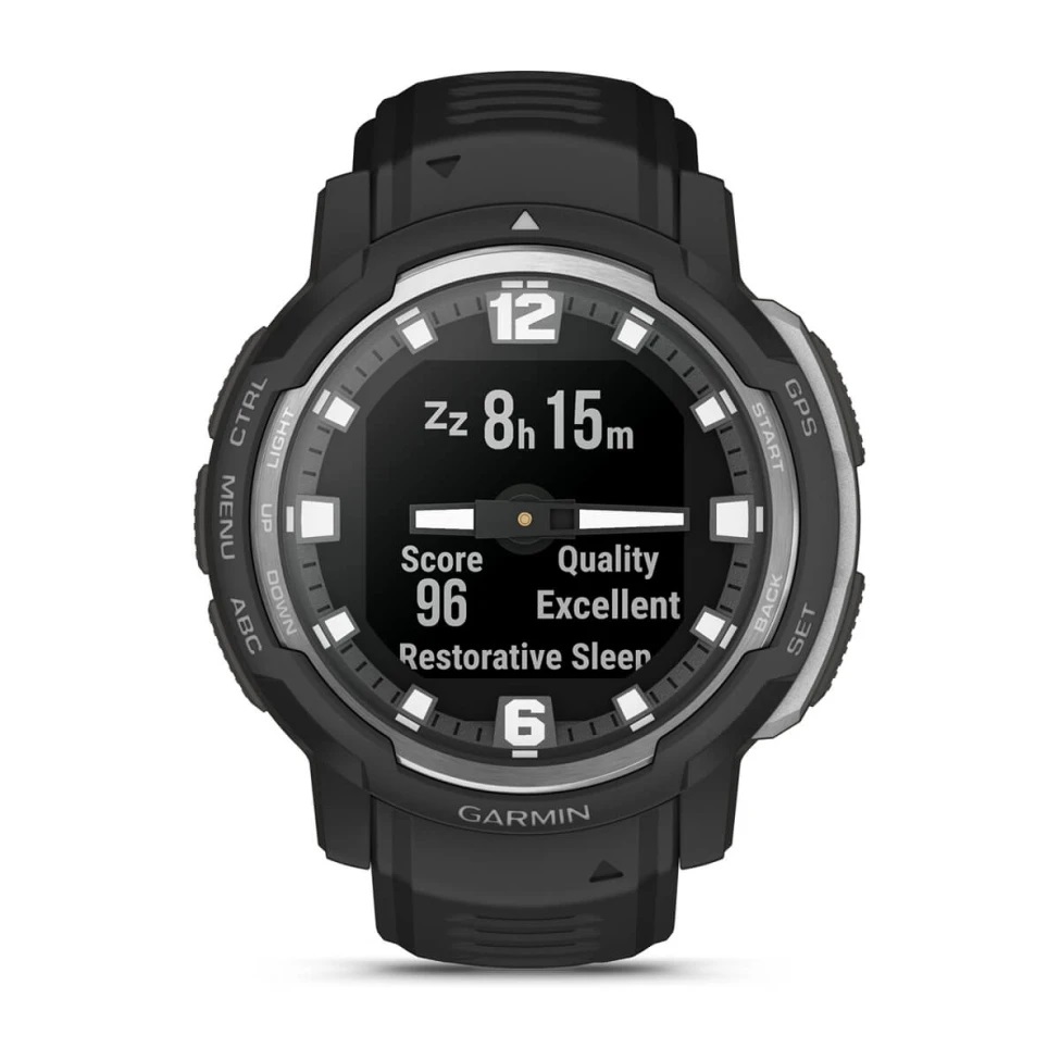 Умные часы Garmin Instinct Crossover - Standard Edition Black (010-02730-03)