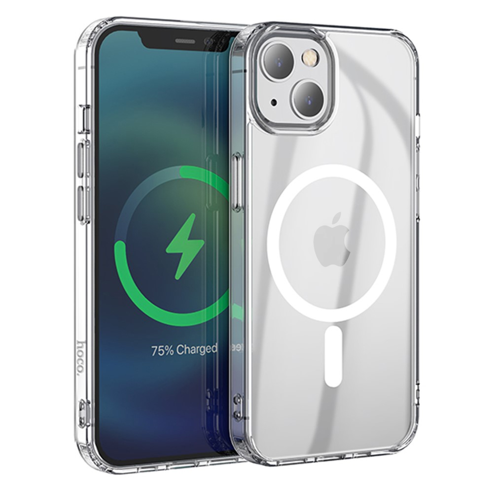 Чехол прозрачный Hoco Clear Case Magsafe для iPhone 13 mini