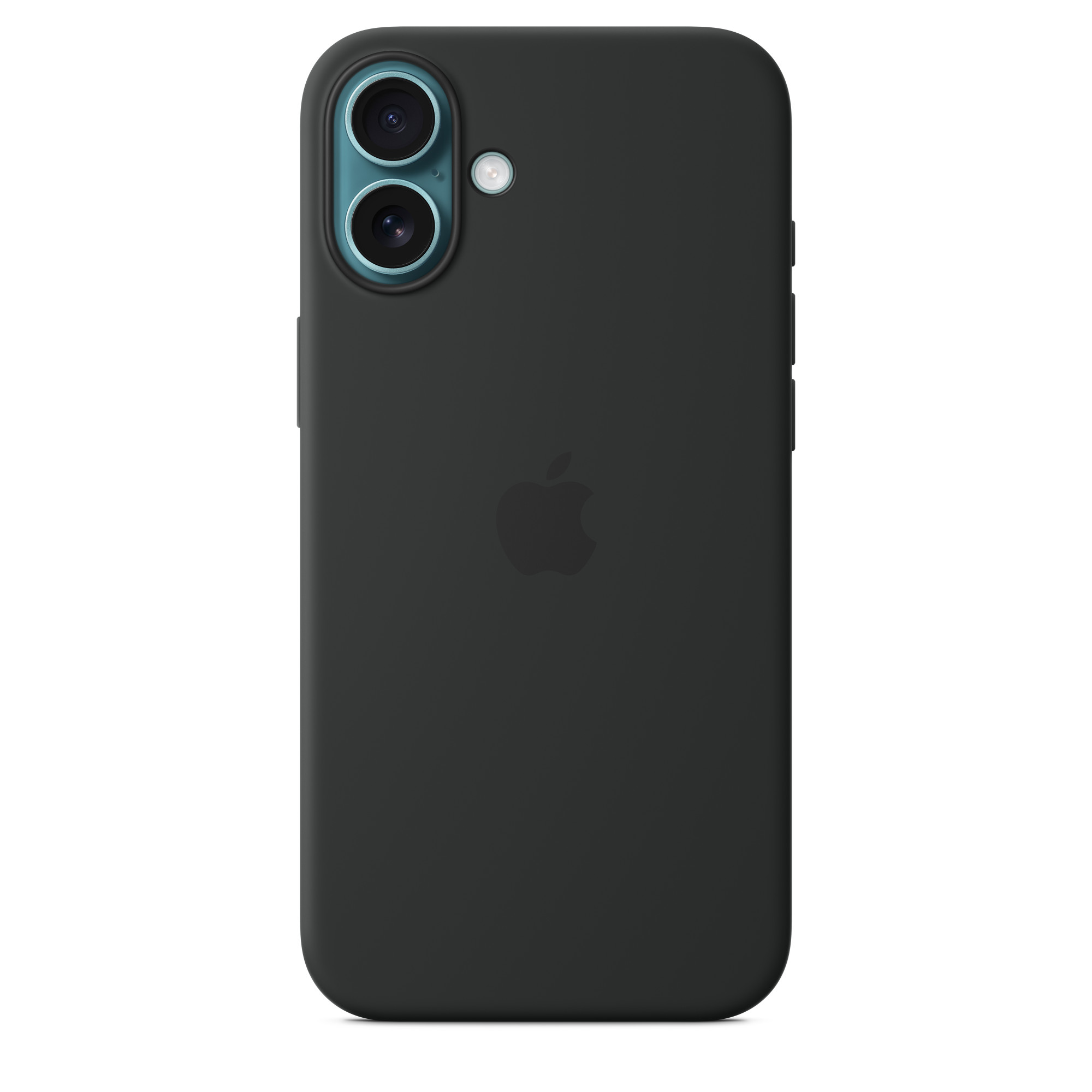 Силиконовый чехол Apple iPhone 16 Plus Silicone Case with MagSafe – Black (MYY93ZM/A)