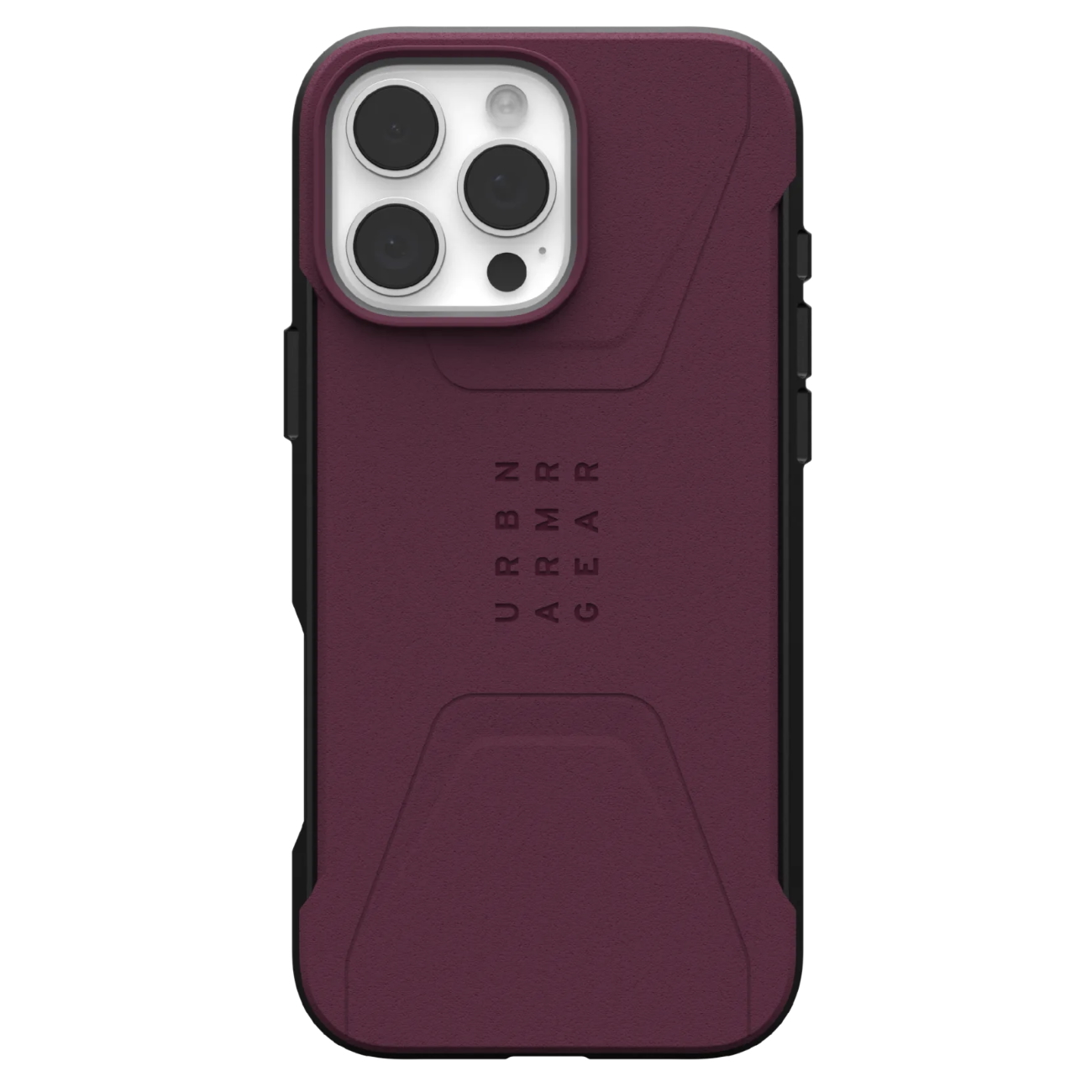 Противоударный защитный чехол UAG Civilian MagSafe для iPhone 16 Pro Max Bordeaux