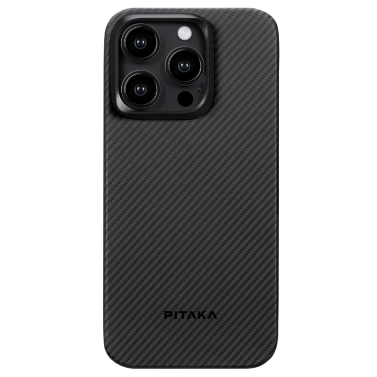 Чехол Pitaka MagEZ Case 4 для iPhone 15 Pro (6.1) Black/Grey Twill