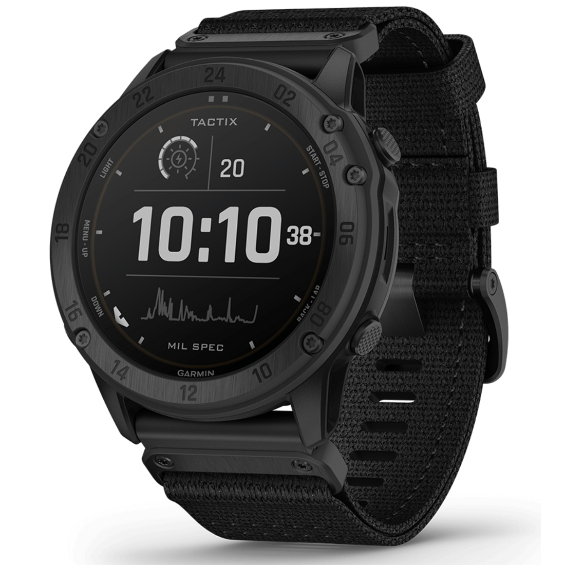 Умные часы Garmin tactix  Delta - Solar Edition Solar-powered Tactical GPS Watch with Nylon Band (010-02357-11)