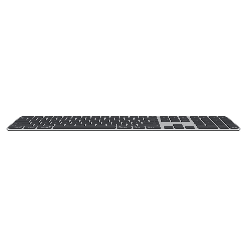 Беспроводная клавиатура Apple Magic Keyboard с Touch ID и цифровой панелью (MMMR3) кириллица (лазерная гравировка) + QWERTY