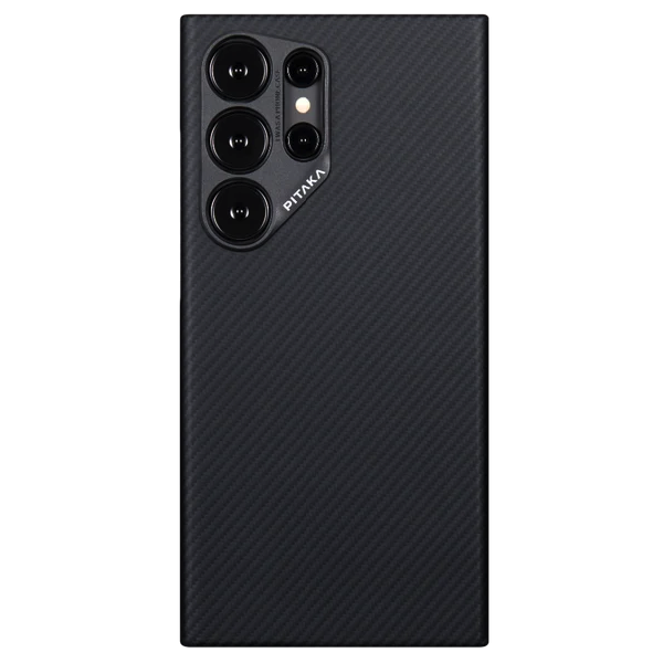 Чехол Pitaka MagEz Case 4 для Samsung S24 Ultra, Black/Grey Twill