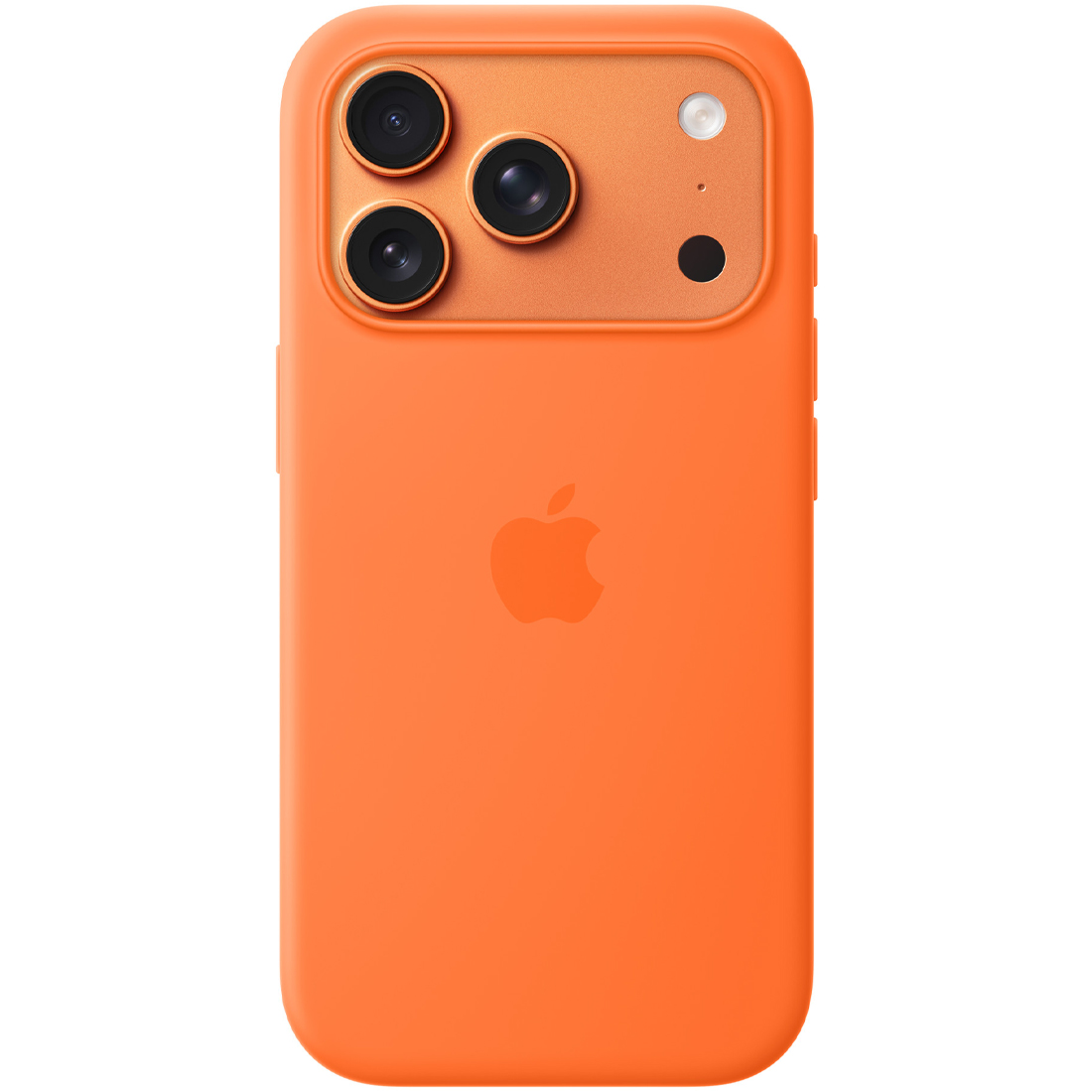Силиконовый чехол Apple iPhone 17 Pro Silicone Case with MagSafe – Orange (MGFE4ZM/A)