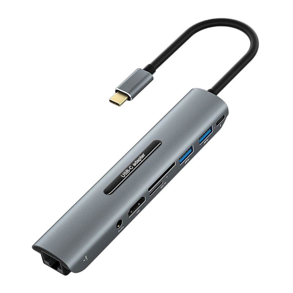 USB-концентратор iNeez Slim 8-in-1 USB-C Hub