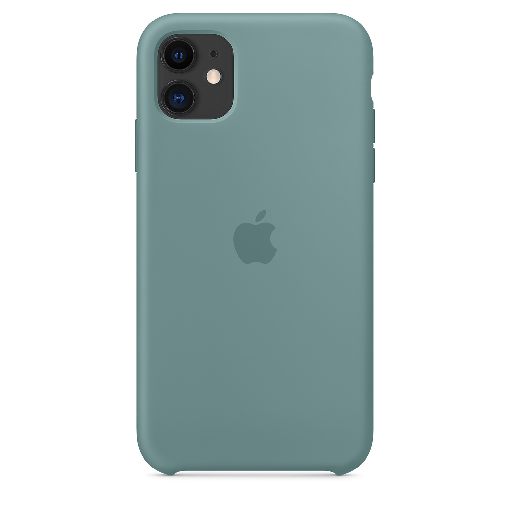 Силиконовый чехол Apple iPhone 11 Silicone Case - Cactus (MXYW2ZM/A) для iPhone 11